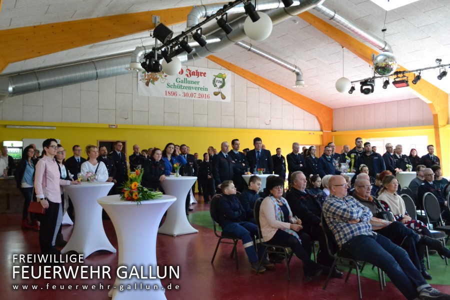 120 Jahre Feuerwehr Gallun - Geburtstagsbrunch